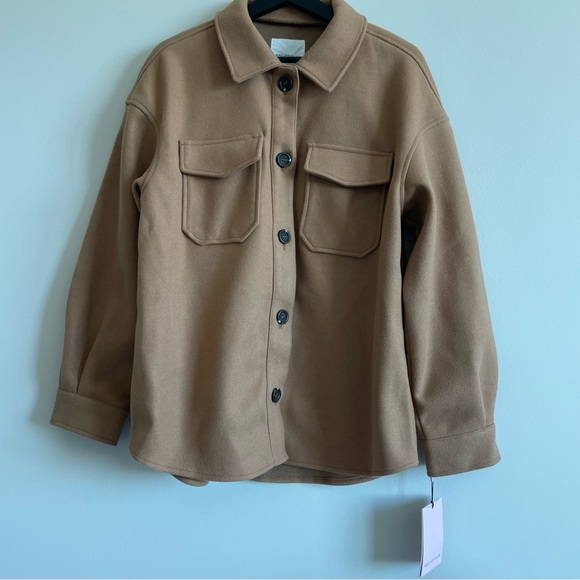 Avec Les Filles Shirt Jacket Shacket - Picture 2 of 10